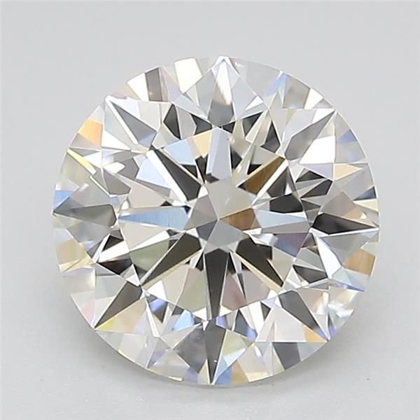 2.31ct F VS1 Rare Carat Ideal Cut Round Lab Grown Diamond
