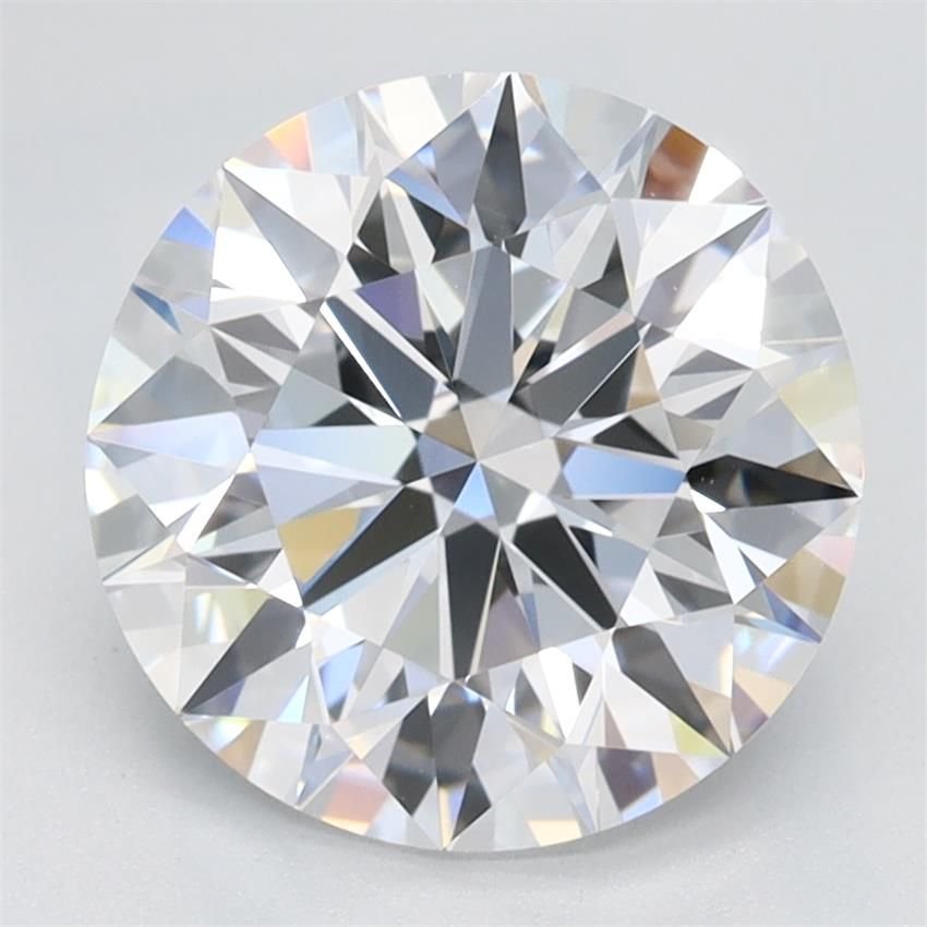 2.45ct D VVS1 Rare Carat Ideal Cut Round Lab Grown Diamond