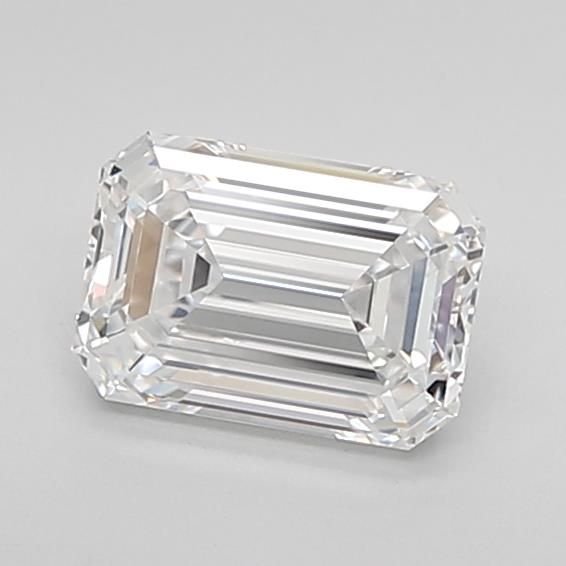 0.95ct D VVS1 Rare Carat Ideal Cut Emerald Lab Grown Diamond