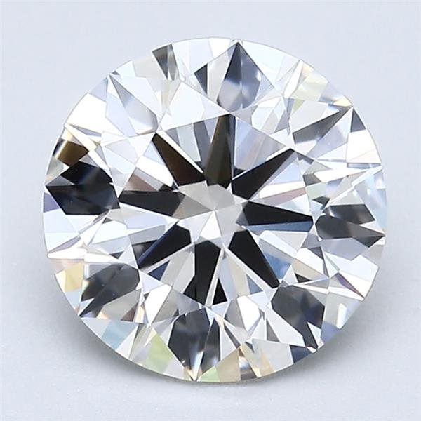 2.12ct G FL Rare Carat Ideal Cut Round Diamond