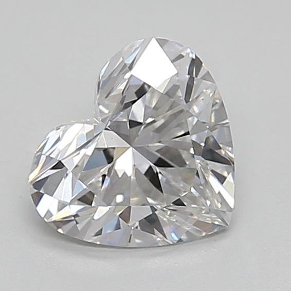 0.91ct F VS1 Rare Carat Ideal Cut Heart Lab Grown Diamond