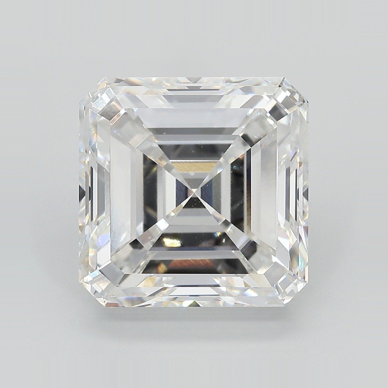 11.15ct F VS1 Very Good Cut Asscher Lab Grown Diamond