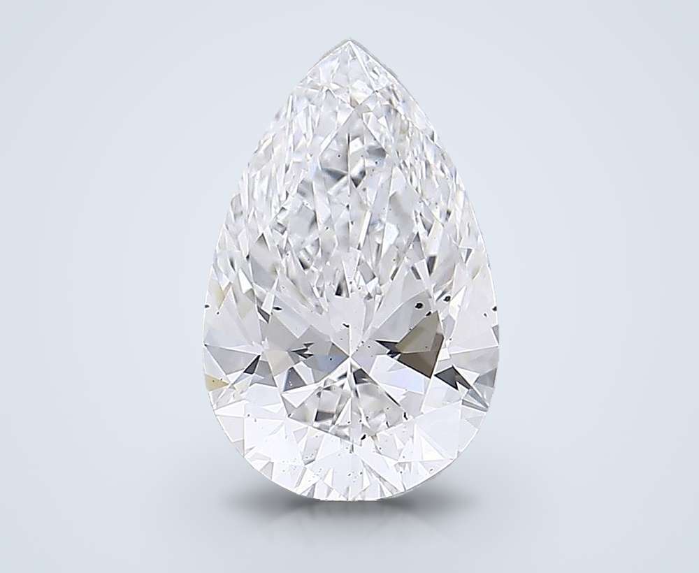 4.05 Carat Pear Lab Diamond