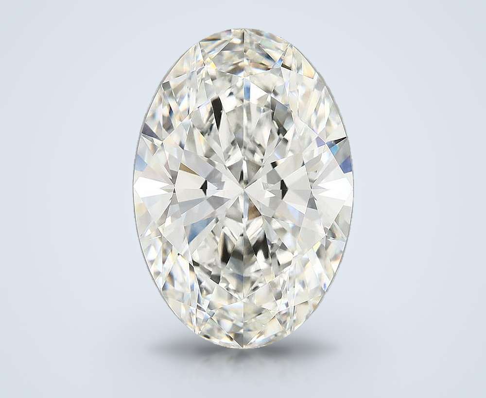 12.10 Carat Oval Lab Diamond
