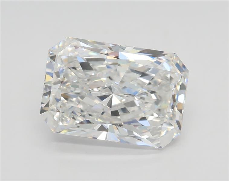 3.71ct E VVS1 Rare Carat Ideal Cut Radiant Lab Grown Diamond
