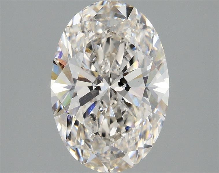 2.09ct H VS1 Rare Carat Ideal Cut Oval Lab Grown Diamond