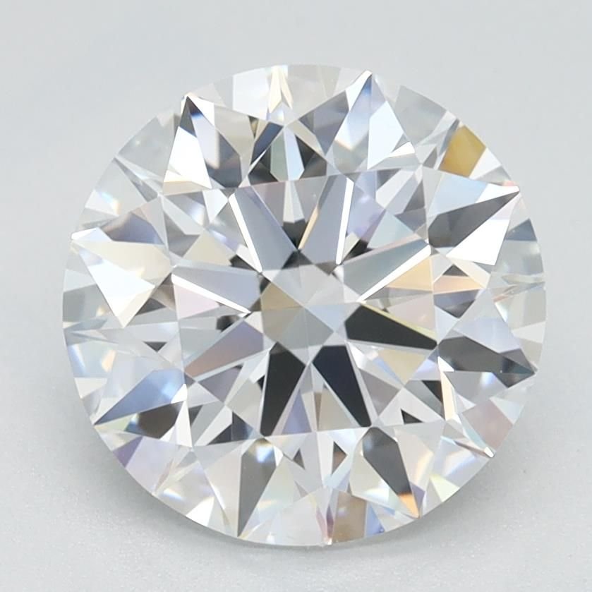 2.09ct D VVS1 Rare Carat Ideal Cut Round Lab Grown Diamond