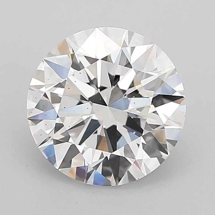 4.02ct E SI1 Rare Carat Ideal Cut Round Lab Grown Diamond