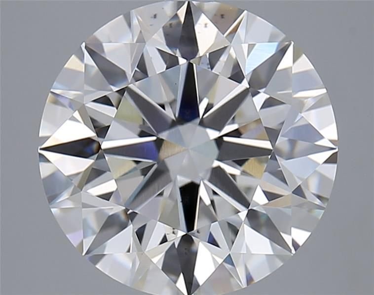 5.01ct H VS2 Rare Carat Ideal Cut Round Lab Grown Diamond