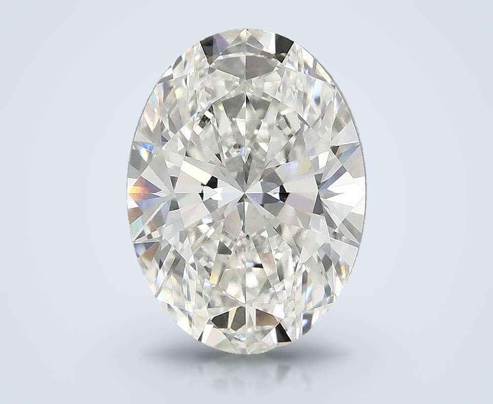 3.69 Carat Oval Lab Diamond