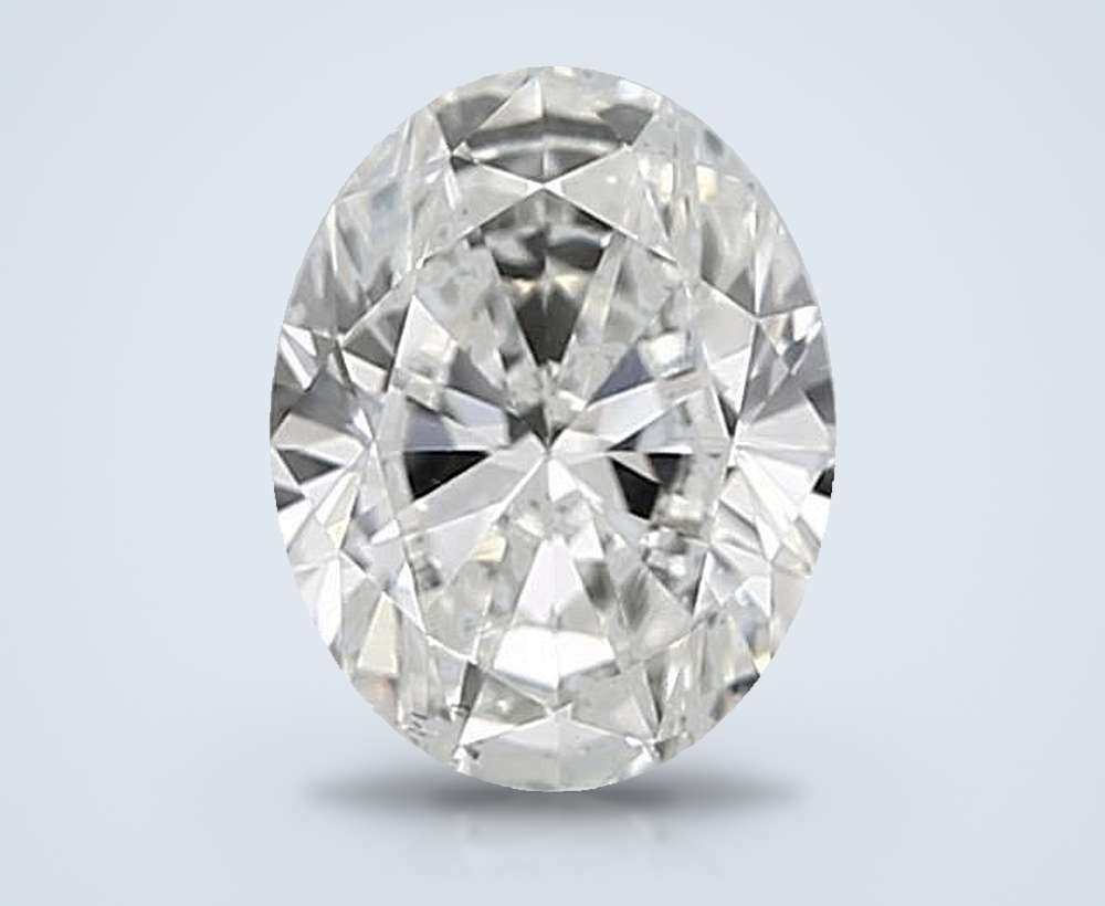 0.70 Carat Oval Lab Diamond