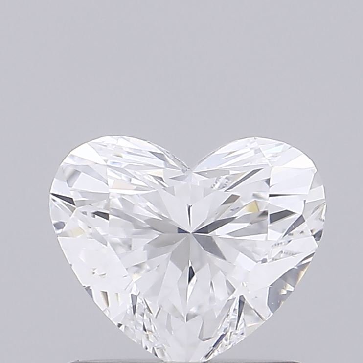 0.88ct D VS1 Rare Carat Ideal Cut Heart Lab Grown Diamond