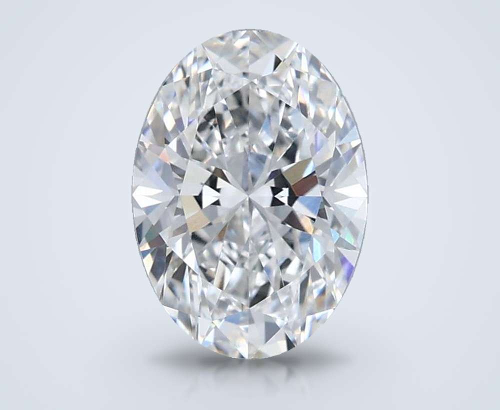 1.53 Carat Oval Lab Diamond