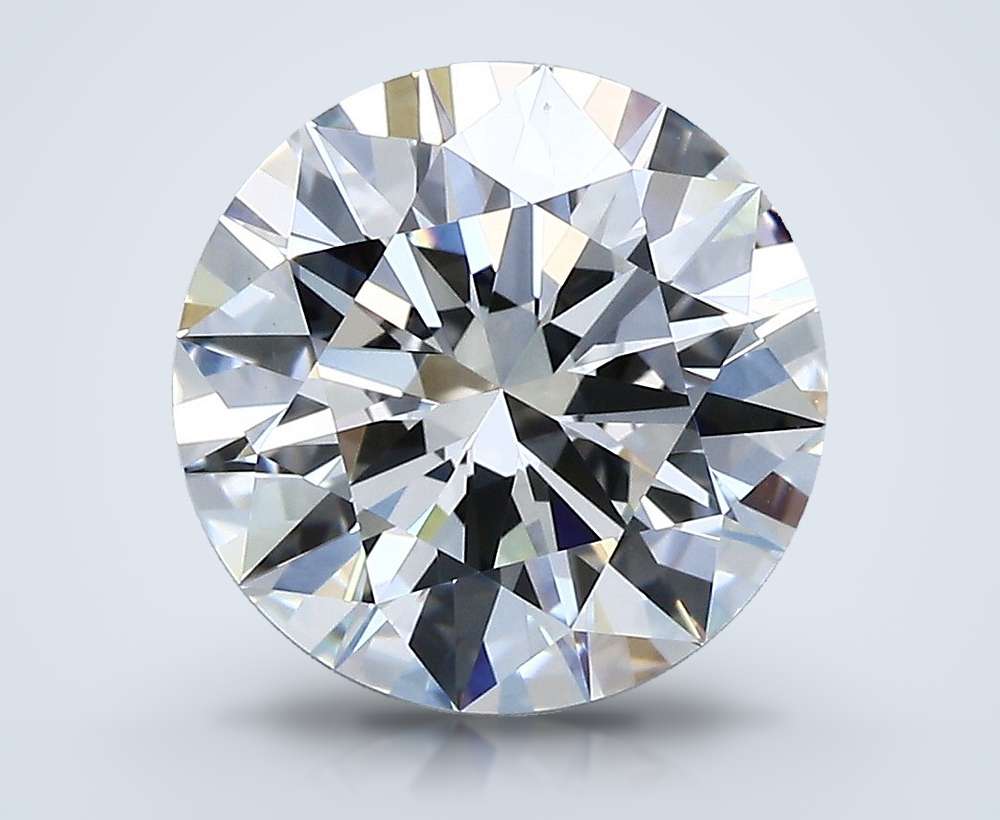 3.72 Carat Round Natural Diamond