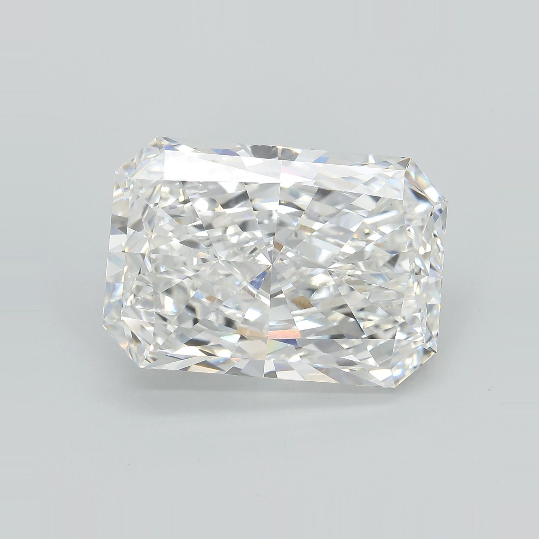 15.76ct E VVS2 Rare Carat Ideal Cut Radiant Lab Grown Diamond