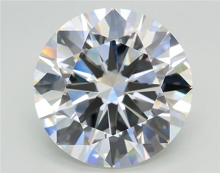 6.54ct F VS1 Excellent Cut Round Lab Grown Diamond