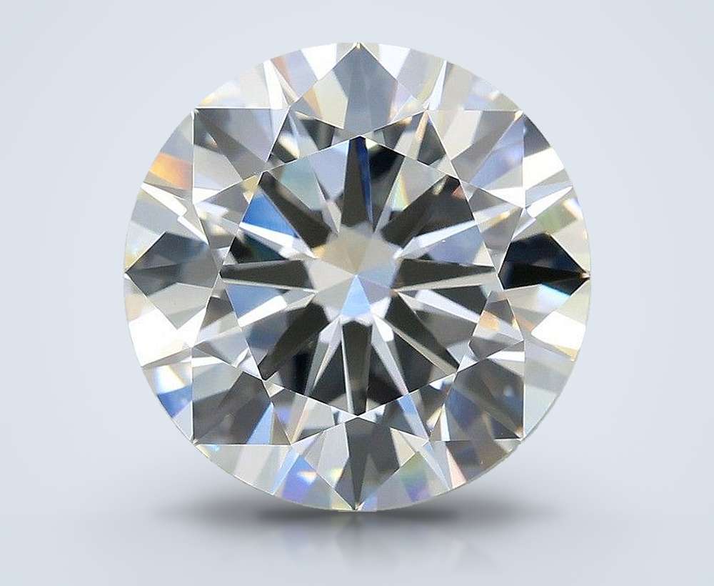 6.54 Carat Round Lab Diamond