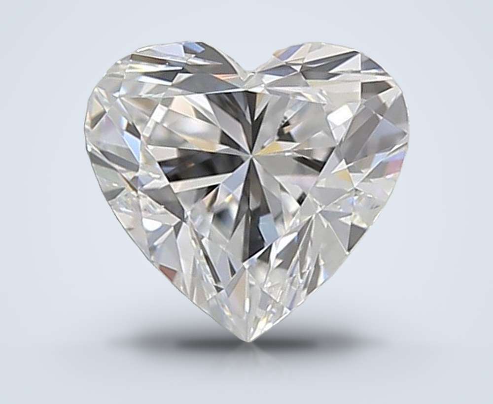 0.53 Carat Heart Lab Diamond