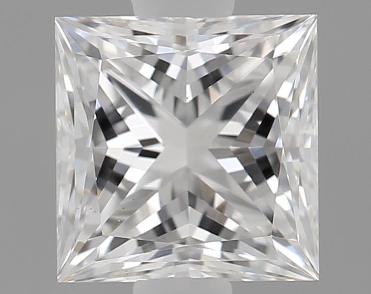 0.86ct E VS1 Rare Carat Ideal Cut Princess Lab Grown Diamond