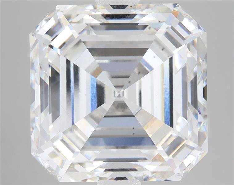 11.03ct F VS1 Rare Carat Ideal Cut Asscher Lab Grown Diamond