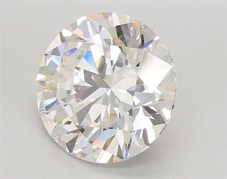 4.53ct F VS1 Rare Carat Ideal Cut Round Lab Grown Diamond