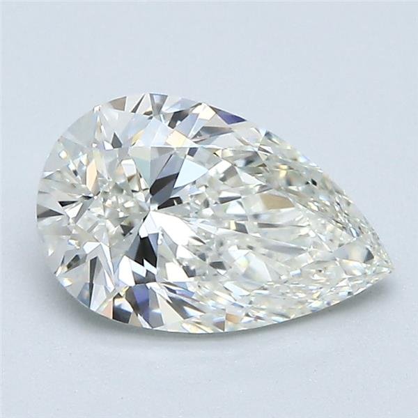 1.30ct I VVS1 Rare Carat Ideal Cut Pear Diamond