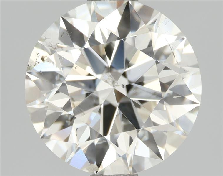 1.71ct I SI2 Rare Carat Ideal Cut Round Diamond