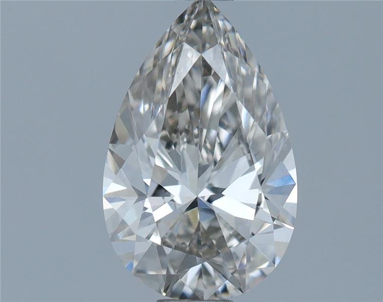 0.76ct H VS1 Rare Carat Ideal Cut Pear Lab Grown Diamond