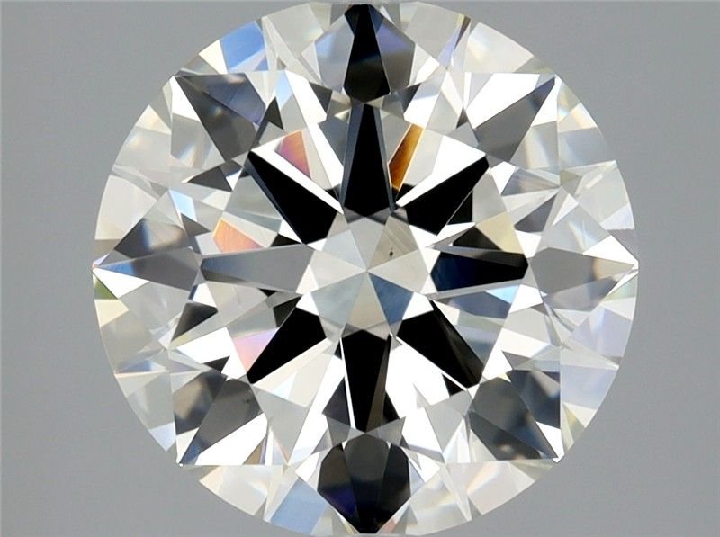 2.40ct K VS2 Rare Carat Ideal Cut Round Diamond