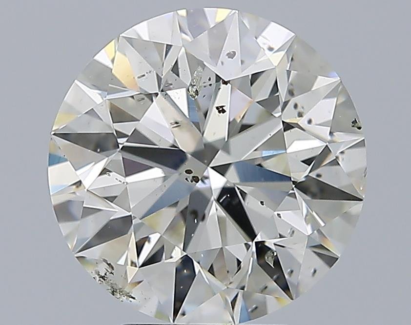 4.01ct H SI2 Excellent Cut Round Diamond