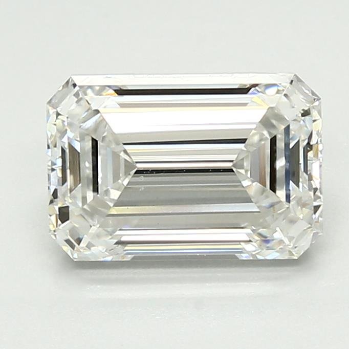 2.17ct E VS2 Excellent Cut Emerald Lab Grown Diamond