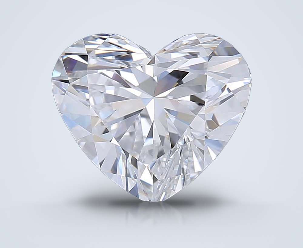 1.54 Carat Heart Lab Diamond