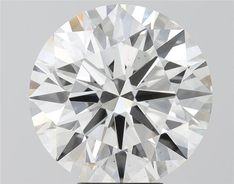 7.07ct I VS2 Rare Carat Ideal Cut Round Lab Grown Diamond