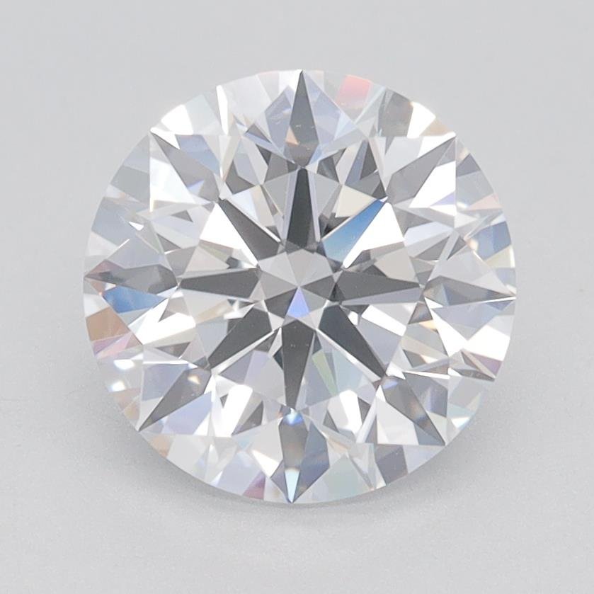 2.04ct E IF Rare Carat Ideal Cut Round Lab Grown Diamond