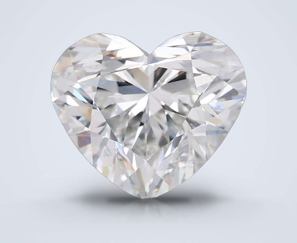 1.52 Carat Heart Lab Diamond