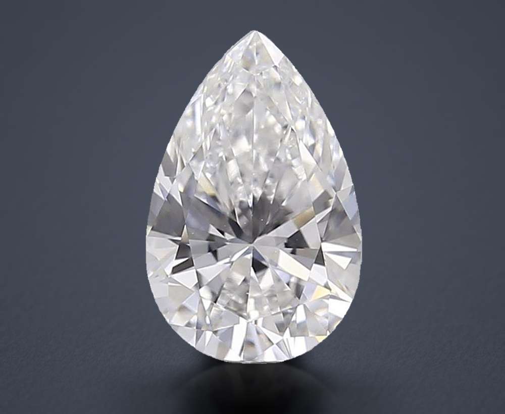 0.81 Carat Pear Lab Diamond