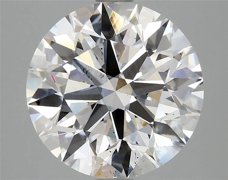 3.88ct F SI1 Rare Carat Ideal Cut Round Lab Grown Diamond
