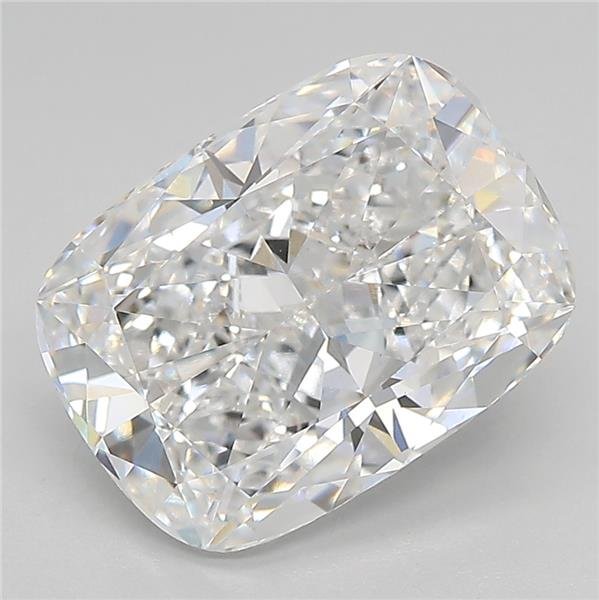 4.41ct E VS1 Rare Carat Ideal Cut Cushion Lab Grown Diamond