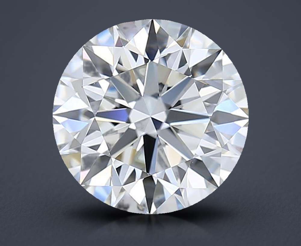 3.02 Carat Round Lab Diamond