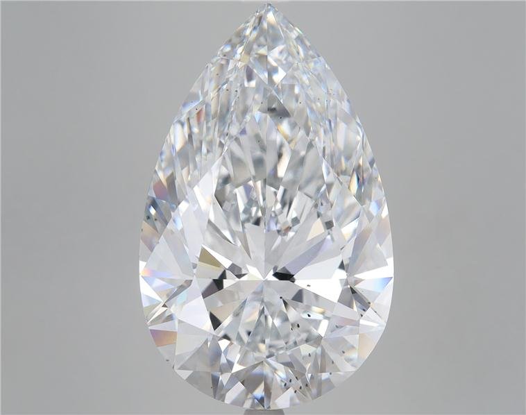 12.64ct F SI1 Rare Carat Ideal Cut Pear Lab Grown Diamond