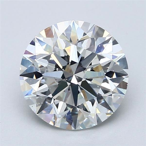 2.74ct E SI1 Excellent Cut Round Diamond