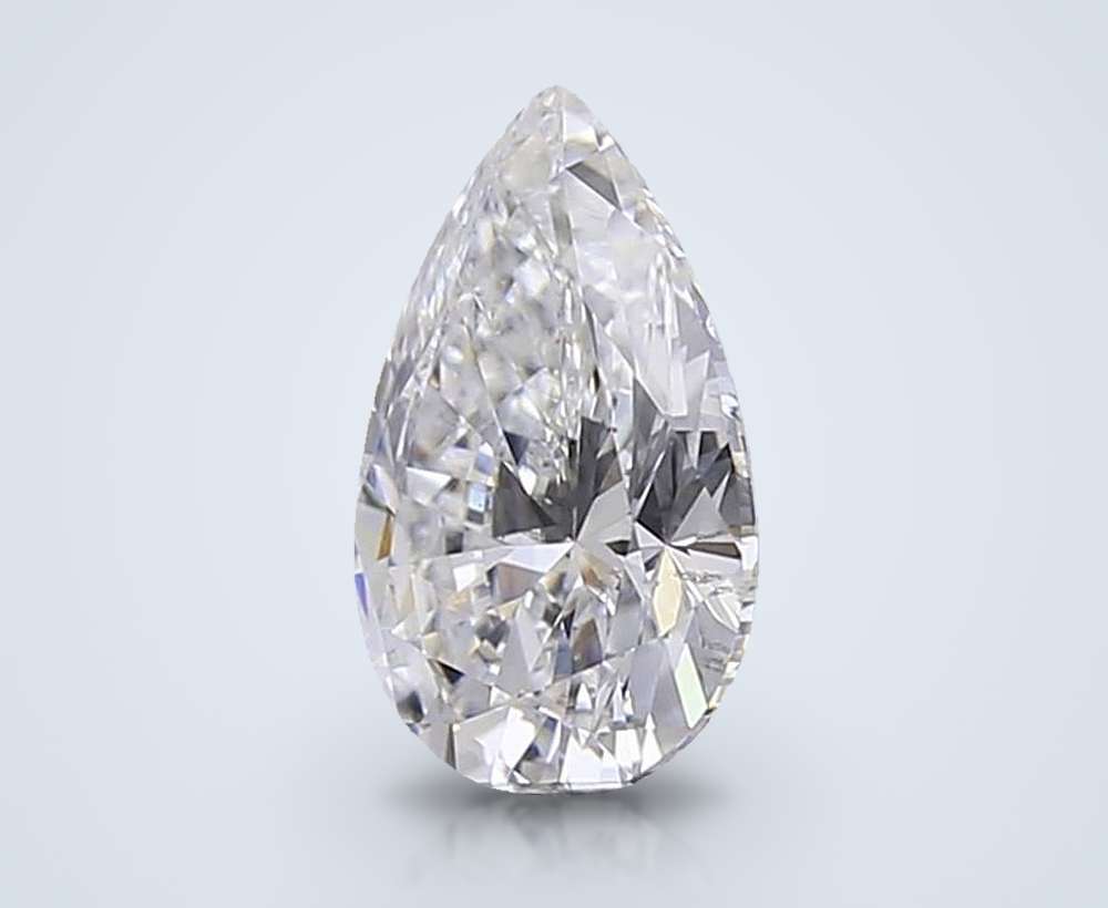 0.54 Carat Pear Lab Diamond