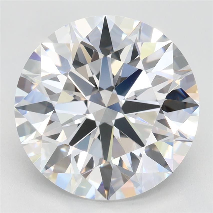 4.07ct D VVS1 Rare Carat Ideal Cut Round Lab Grown Diamond