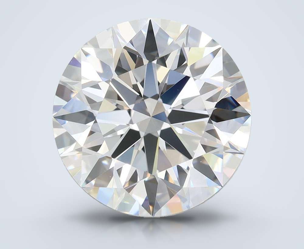 4.07 Carat Round Lab Diamond