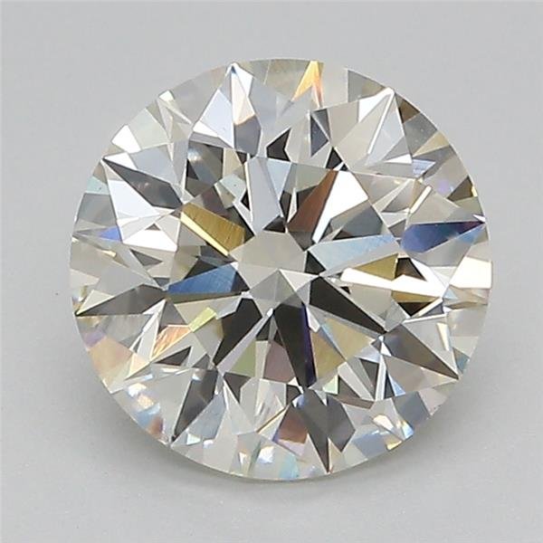 2.30ct J VS1 Rare Carat Ideal Cut Round Lab Grown Diamond