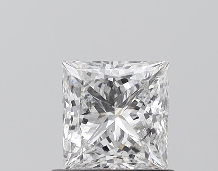 0.81ct E SI1 Rare Carat Ideal Cut Princess Lab Grown Diamond