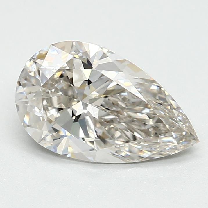 1.44ct G VVS2 Rare Carat Ideal Cut Pear Lab Grown Diamond