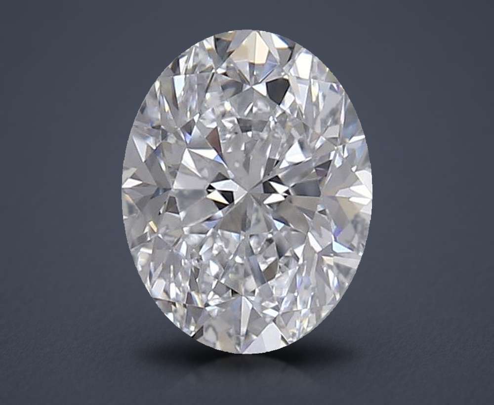 0.90 Carat Oval Natural Diamond