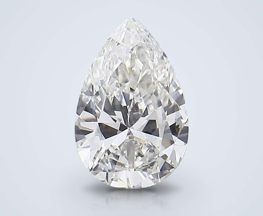 0.18 Carat Pear Natural Diamond