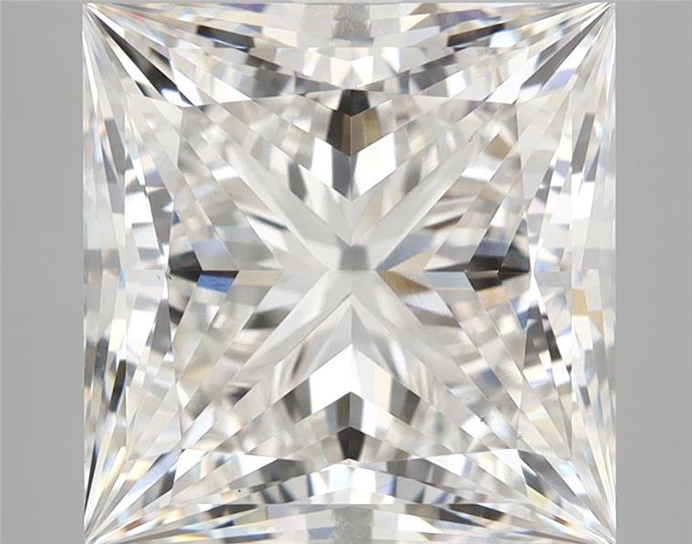 7.17ct G VS1 Rare Carat Ideal Cut Princess Lab Grown Diamond